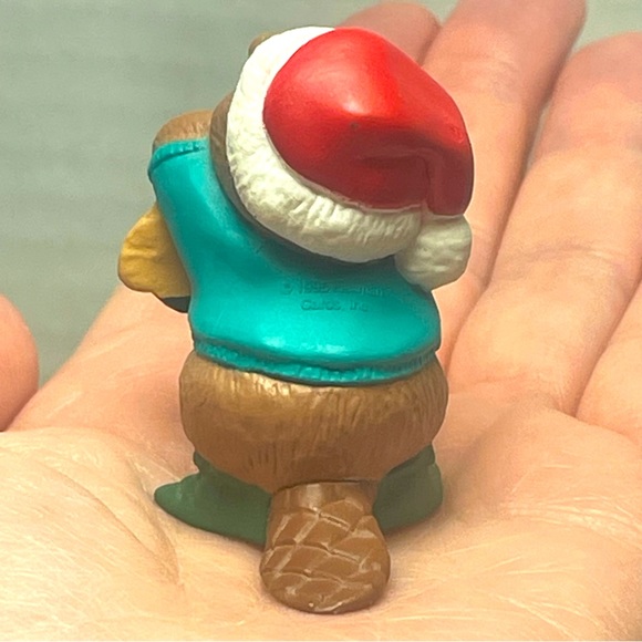 BNWT Vintage 1995 Hallmark Merry Miniature Toyshop Beaver - Picture 10 of 15
